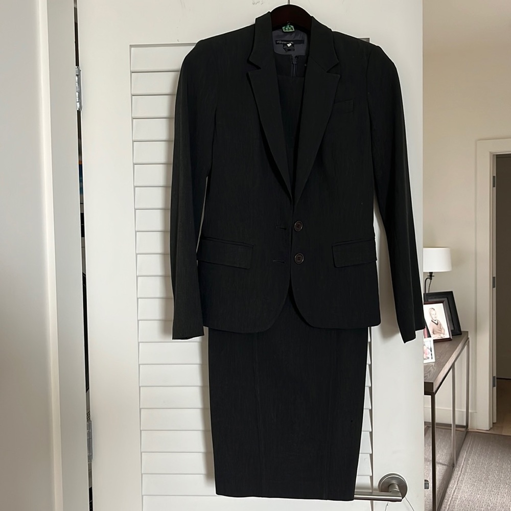 Suit dress and blazer